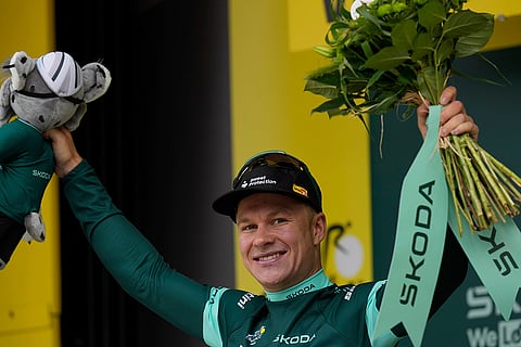 Jonas Abrahamsen, best sprinter of Stage 4